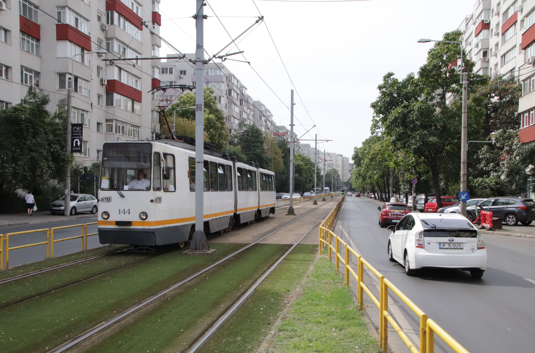 Strada Turda in downtown Bucharest today