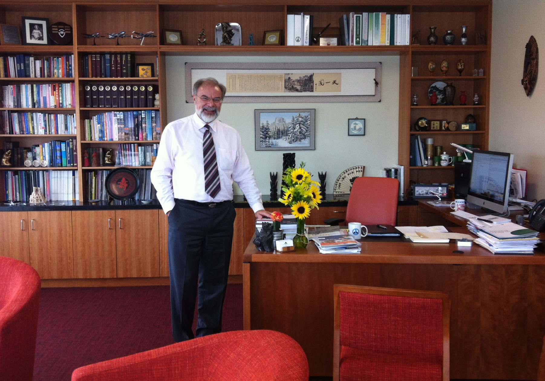 Stephen Codrington at The Awty International School, Houston, Texas, USA