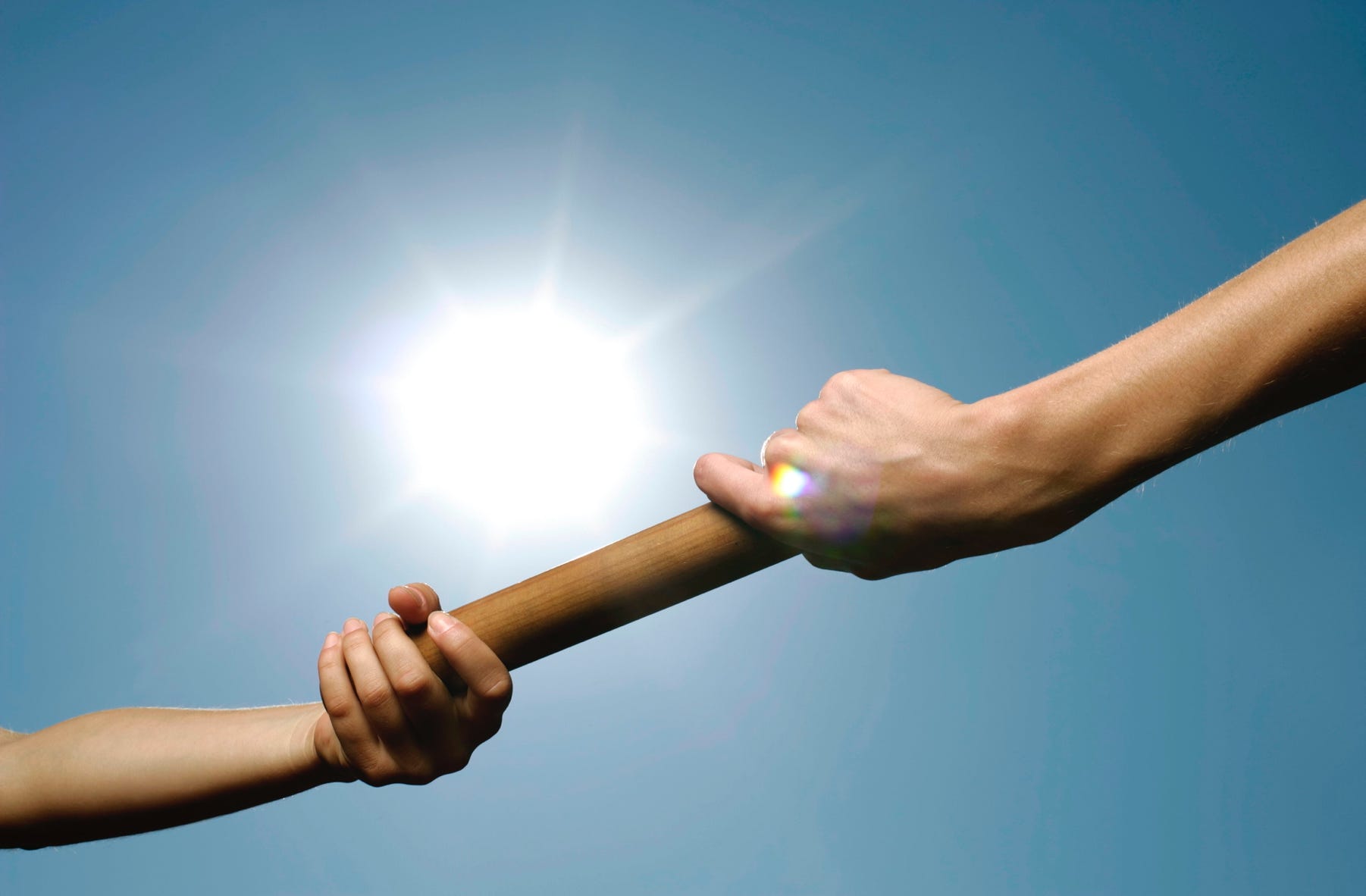 Passing the baton