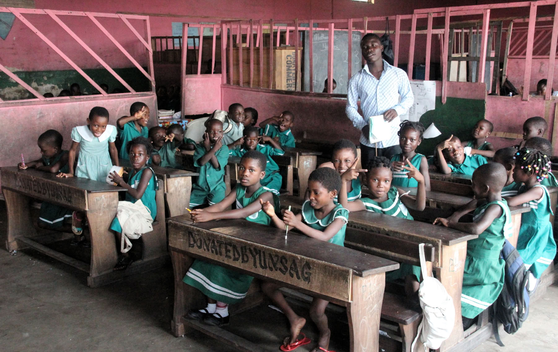 Classroom in Accra, Ghana